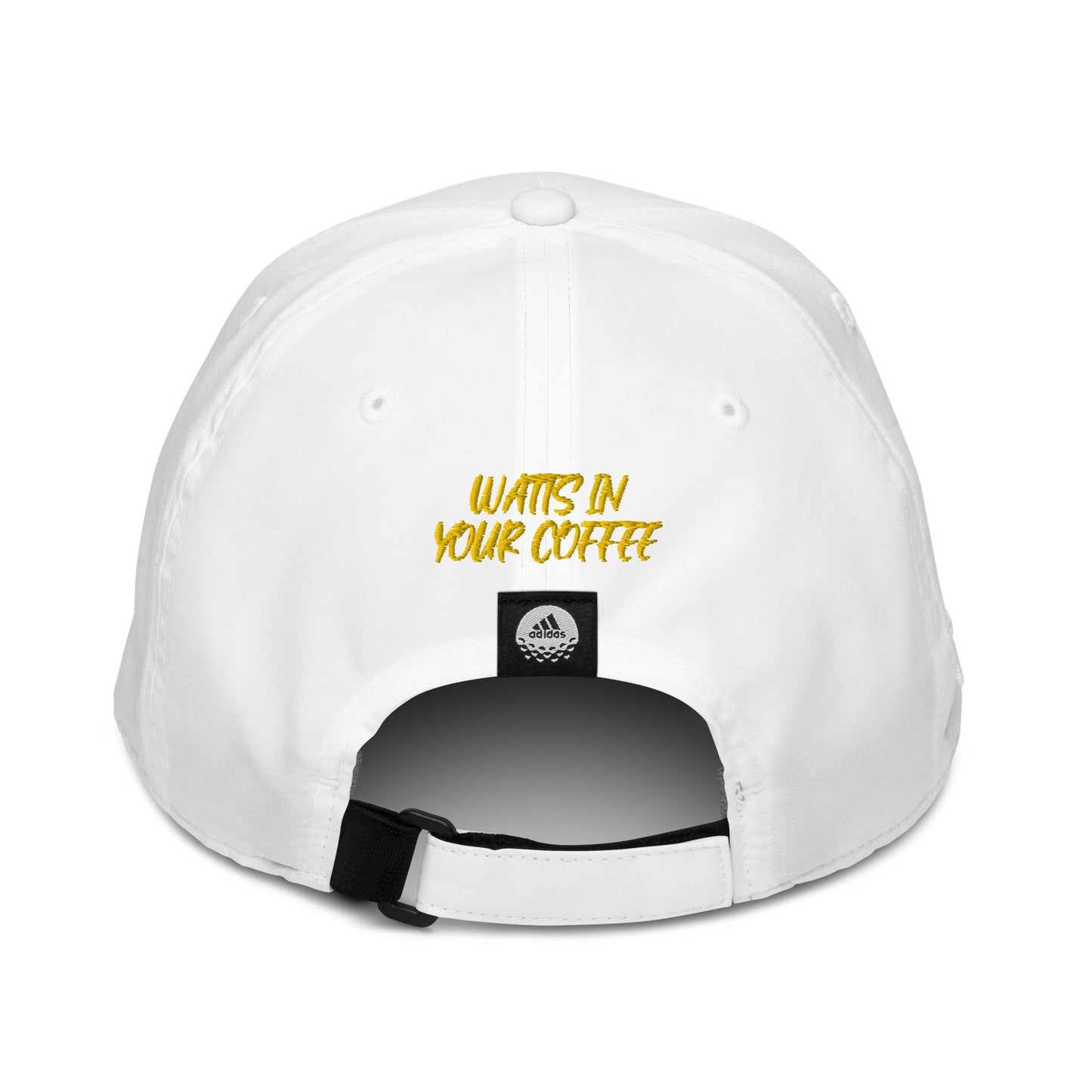 Velo Espresso Adidas Hat - Gold Writing